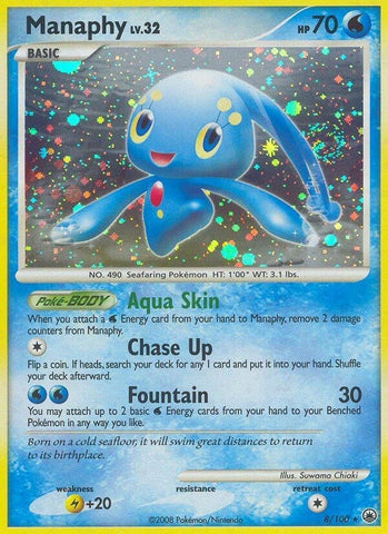 Image for Manaphy (8/100) (Majestic Dawn) - Pokemon