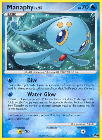 Image for Manaphy (002/017) [POP Series 9]