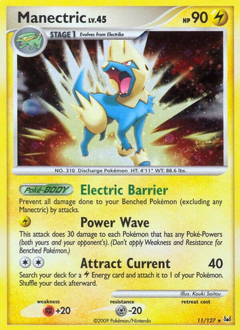 Image for Manectric (11/127) [Platinum]