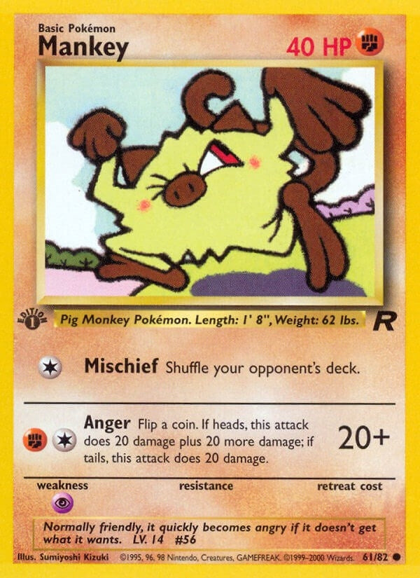 Image for Mankey (61/82) [Team Rocket]