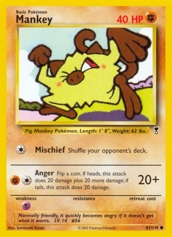 Image for Mankey (081/110) [Legendary Collection]