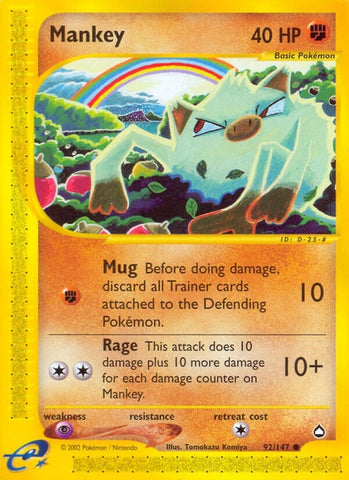 Image for Mankey (092/147) [Aquapolis]