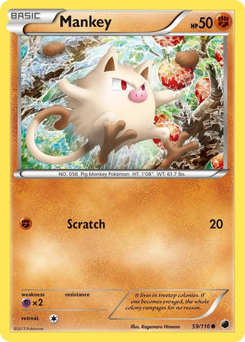 Image for Mankey (59/116) [Plasma Freeze]