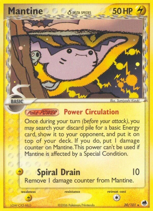 Image for Mantine (Delta Species) (20/101) [Dragon Frontiers]
