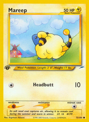 Image for Mareep (075/105) (Neo Destiny) - Pokemon