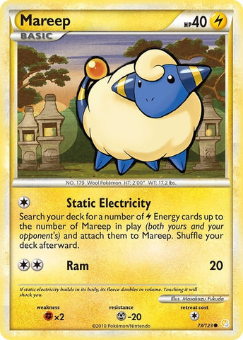 Image for Mareep (73/123) [HeartGold SoulSilver]