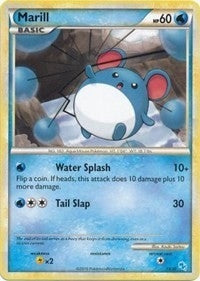 Image for Marill (#24) (24/30) [HGSS Trainer Kit: Gyarados & Raichu]