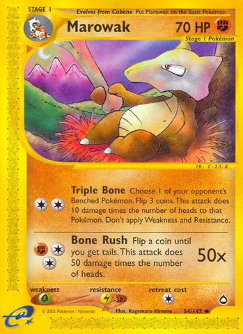Image for Marowak (054/147) [Aquapolis]