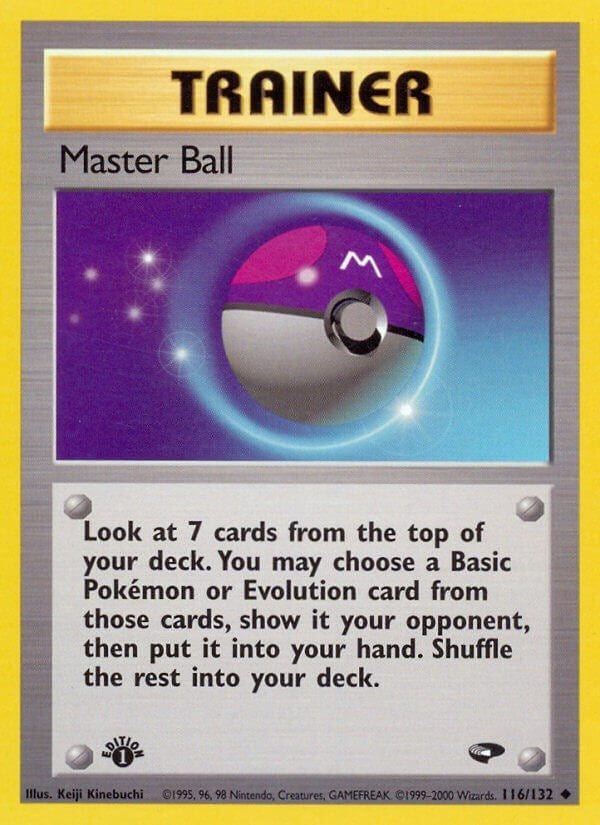 Image for Master Ball (116/132) [Gym Challenge]