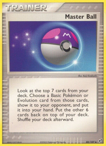 Image for Master Ball (88/107) [Deoxys]