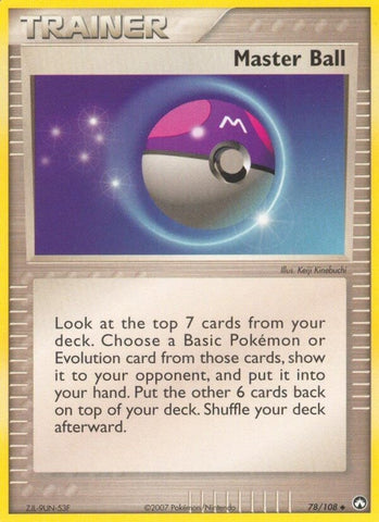 Image for Master Ball (78/108) [Power Keepers]