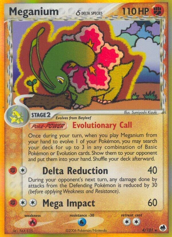 Image for Meganium (Delta Species) (4/101) [Dragon Frontiers]