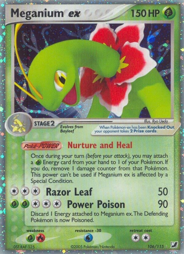Image for Meganium ex (106/115) [Unseen Forces]