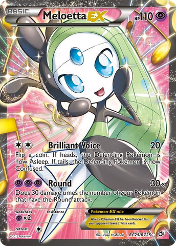 Image for Meloetta EX (Full Art) (RC25/RC25) [Legendary Treasures: Radiant Collection]
