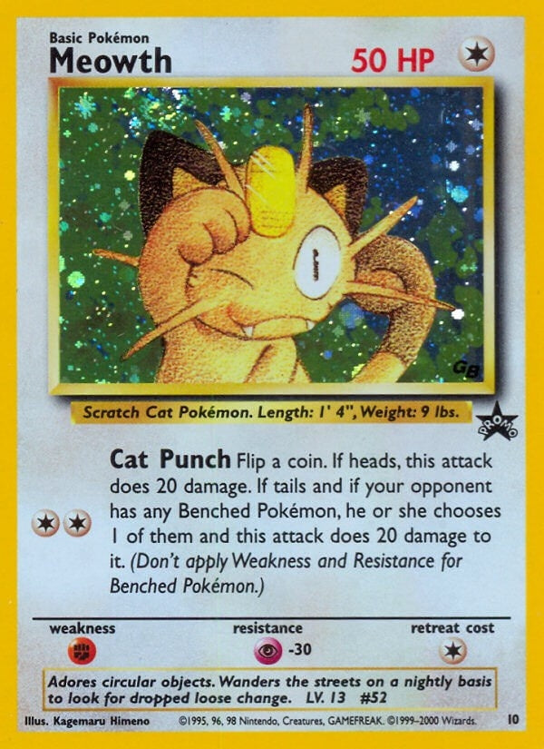 Image for Meowth (10/53) [WoTC Promo]