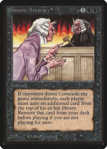 Image for Demonic Attorney [Beta Edition]