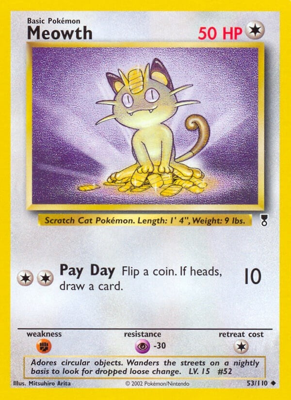 Image for Meowth (053/110) [Legendary Collection]