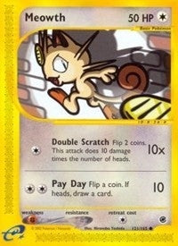 Image for Meowth (121/165) [Expedition]