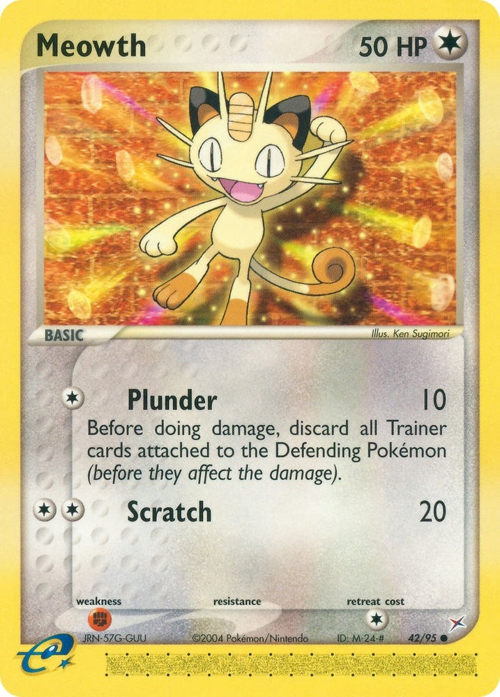 Image for Meowth (42/95) [Team Magma vs Team Aqua]