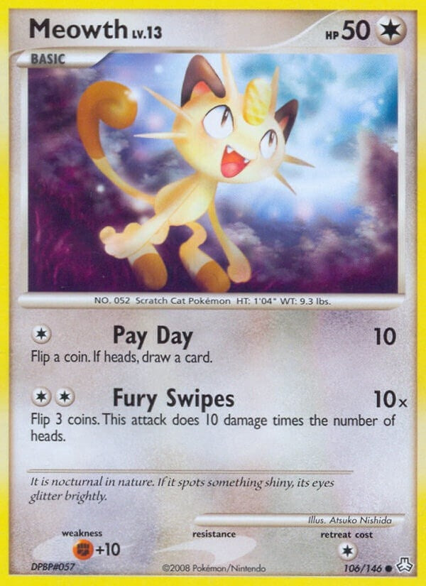 Image for Meowth (106/146) [Legends Awakened]