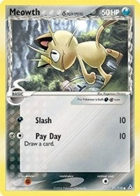 Image for Meowth (Delta Species) (71/110) [Holon Phantoms]