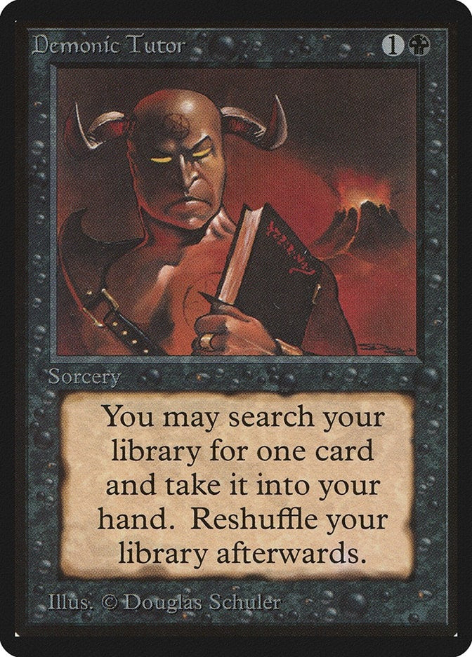 Image for Demonic Tutor [Beta Edition]