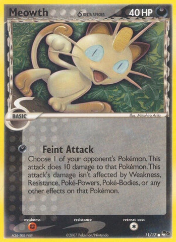 Image for Meowth (Delta Species) (011/017) [POP Series 5]