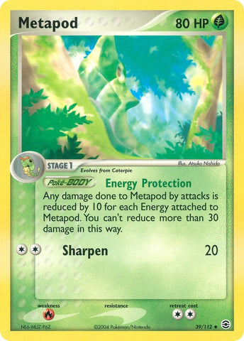 Image for Metapod (39/112) [FireRed & LeafGreen]