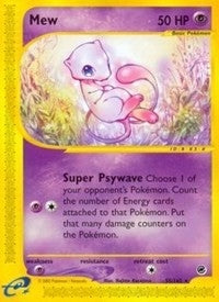 Image for Mew (55) (055/165) [Expedition]