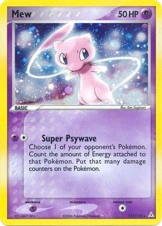 Image for Mew (111/110) [Holon Phantoms]