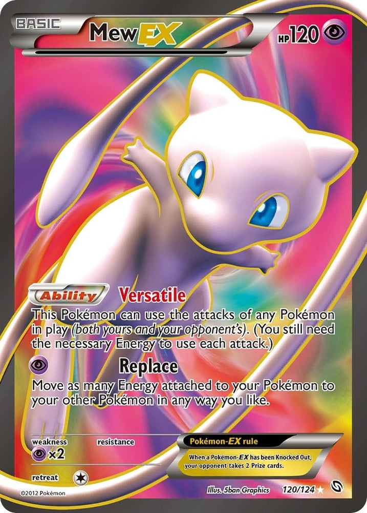 Image for Mew EX (120 Full Art) (120/124) [Dragons Exalted]