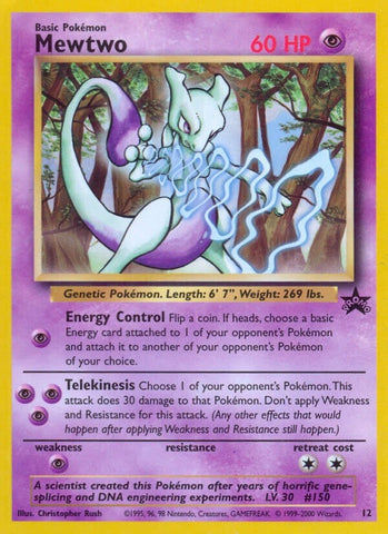 Image for Mewtwo (12) (12/53) [WoTC Promo]