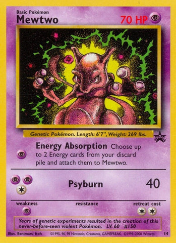 Image for Mewtwo (14) (14/53) [WoTC Promo]