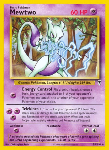 Image for Mewtwo (029/110) [Legendary Collection]