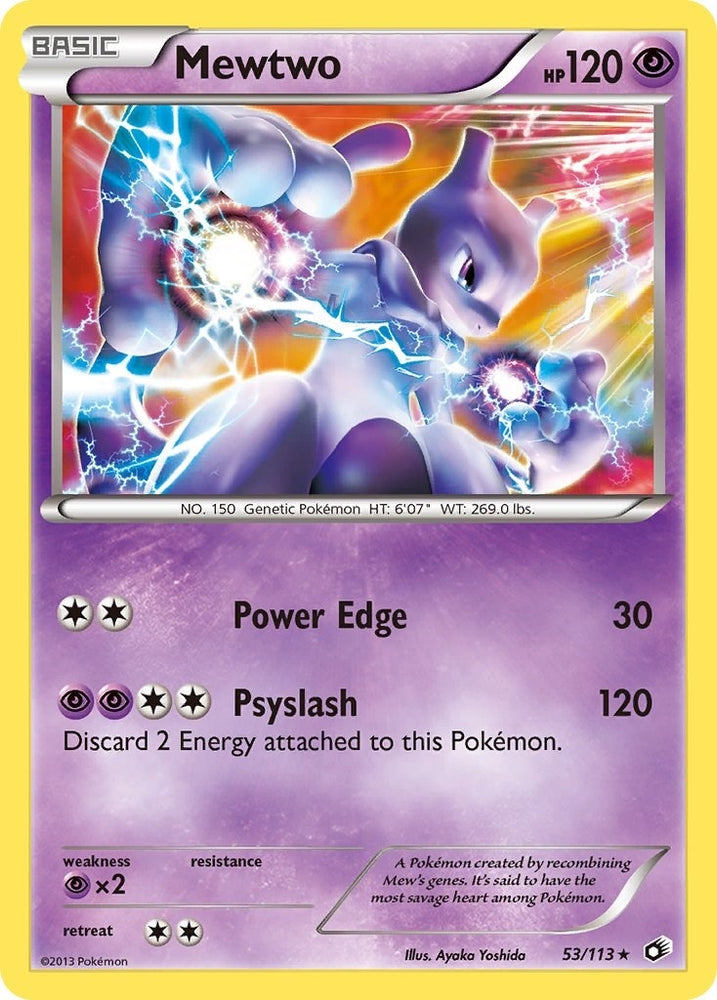Image for Mewtwo (53/113) [Legendary Treasures]