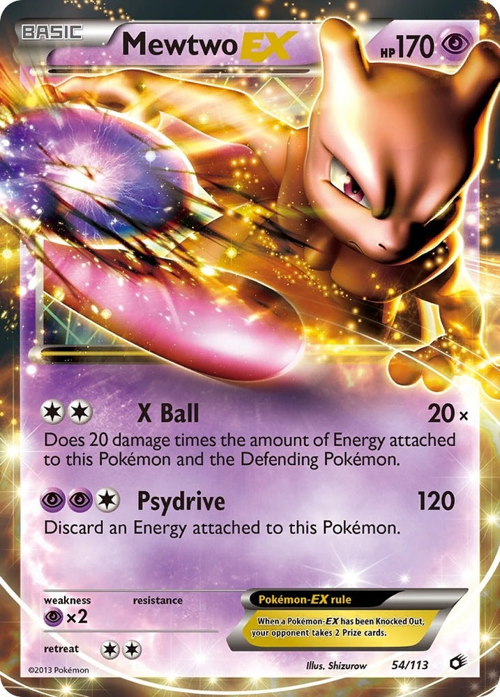 Image for Mewtwo EX (54/113) [Legendary Treasures]