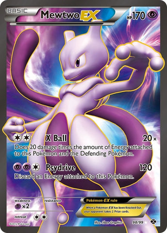 Image for Mewtwo EX (98 Full Art) (98/99) [Next Destinies]