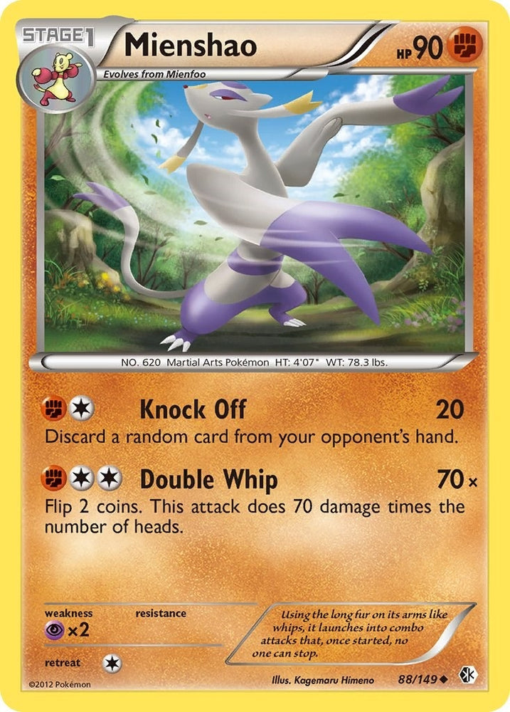 Image for Mienshao (88/149) [Boundaries Crossed]