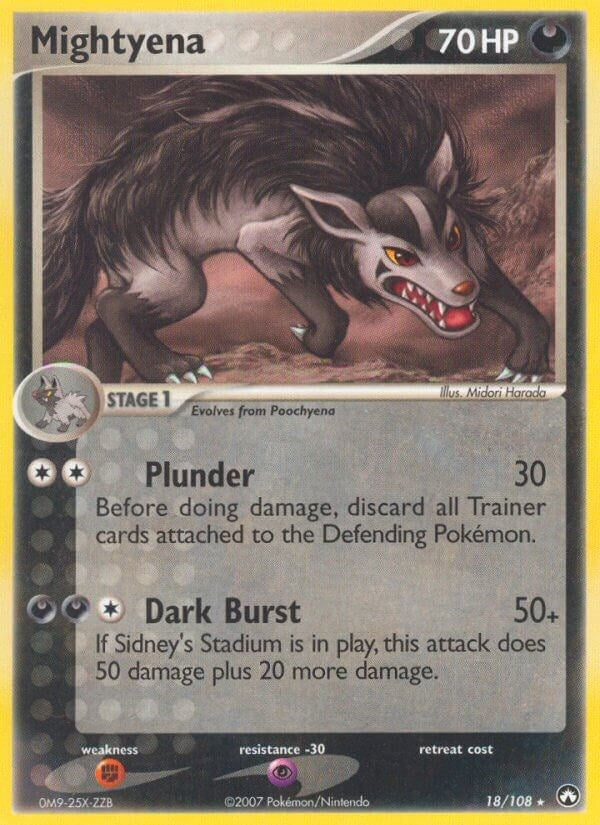 Image for Mightyena (18/108) [Power Keepers]