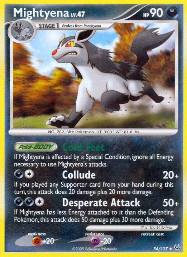 Image for Mightyena (54/127) [Platinum]