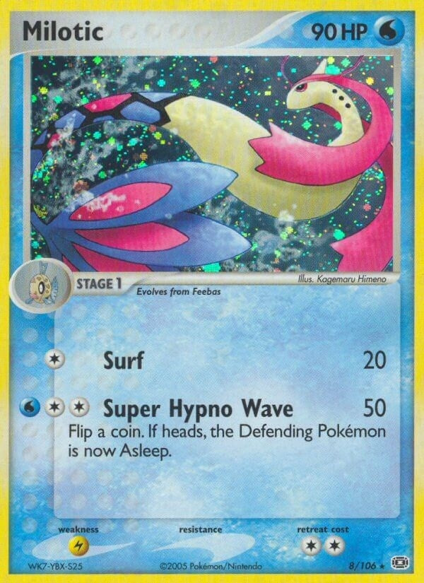 Image for Milotic (8/106) [Emerald]