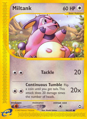 Image for Miltank (094/147) [Aquapolis]