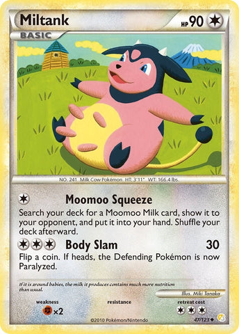 Image for Miltank (47/123) [HeartGold SoulSilver]