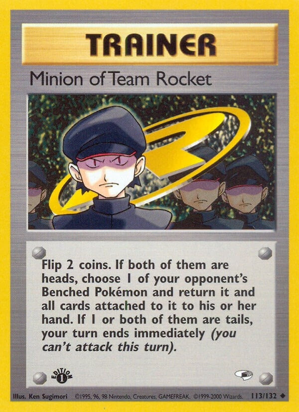 Image for Minion of Team Rocket (113/132) [Gym Heroes]