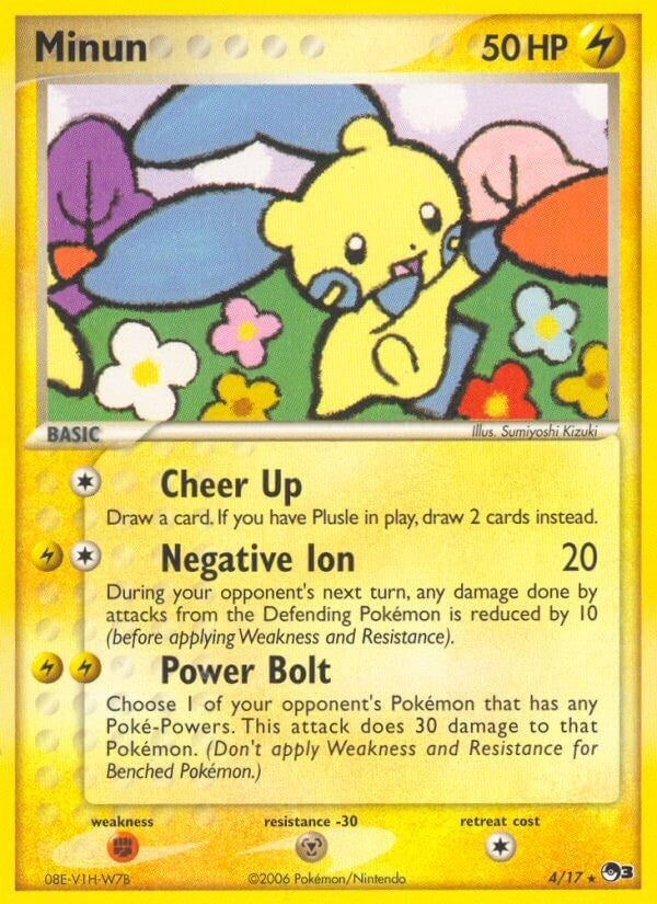 Image for Minun (004/017) [POP Series 3]