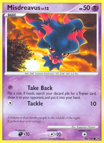 Image for Misdreavus (83/127) [Platinum]