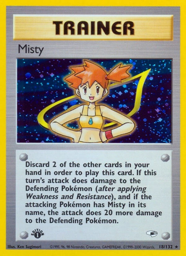 Image for Misty (18) (018/132) [Gym Heroes]