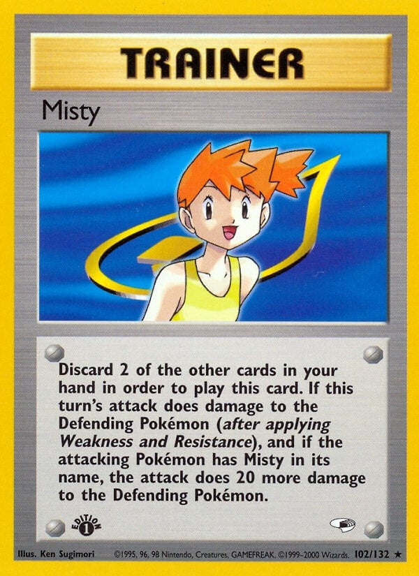 Image for Misty (102) (102/132) [Gym Heroes]