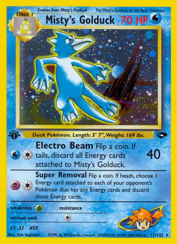 Image for Misty's Golduck (012/132) [Gym Challenge]