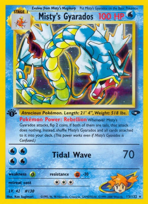 Image for Misty's Gyarados (013/132) [Gym Challenge]